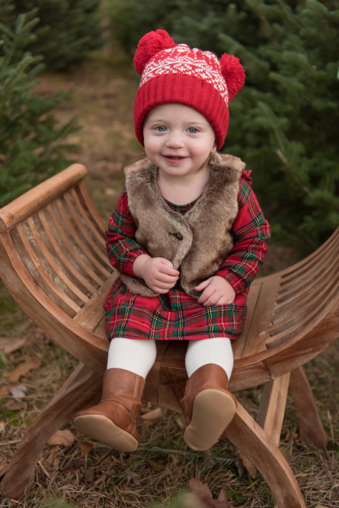 Christmas Tree Farm Mini Sessions | Sharon Leger Photography | Farmington CT Newborn and Family Photographer