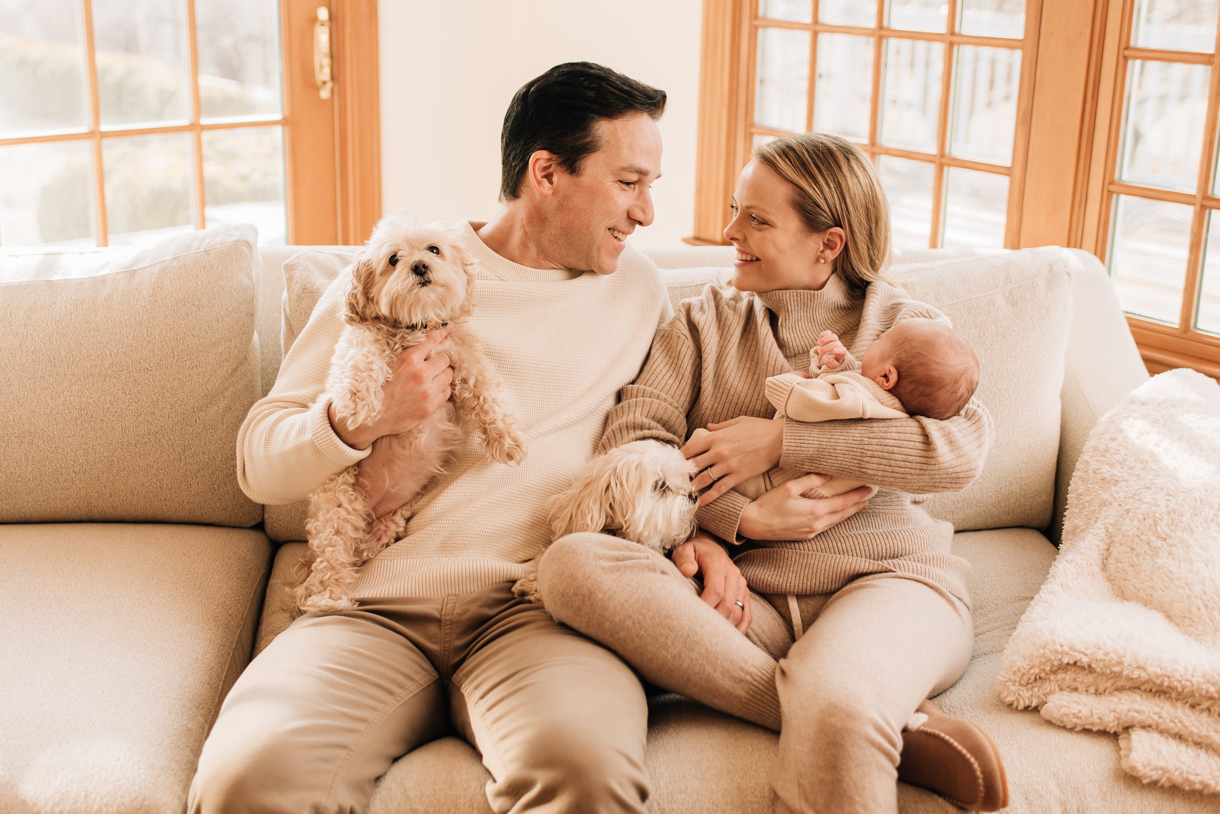 In-Home Newborn Session | Simsbury, Connecticut | Sharon Leger Photography