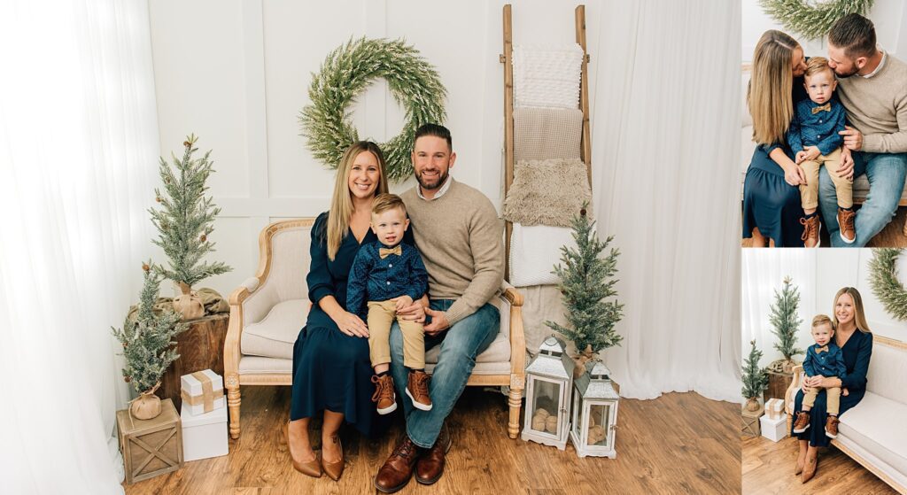 CT Holiday Studio Mini Sessions 2023 | Sharon Leger Photography | Canton, Connecticut