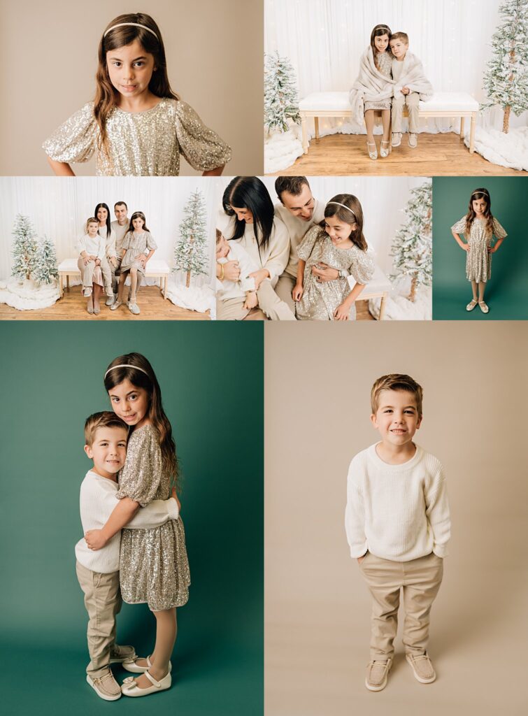 CT Holiday Studio Mini Sessions 2024 | Sharon Leger Photography | Canton, Connecticut