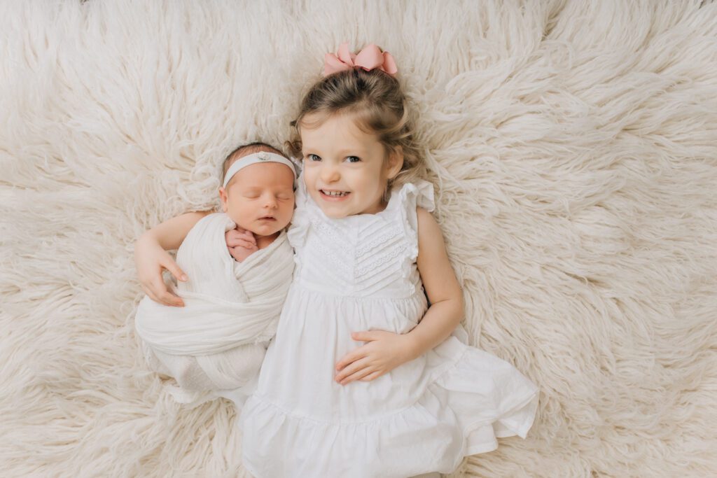 Classic, Timeless Newborn Session | Studio Baby Photo Shoot