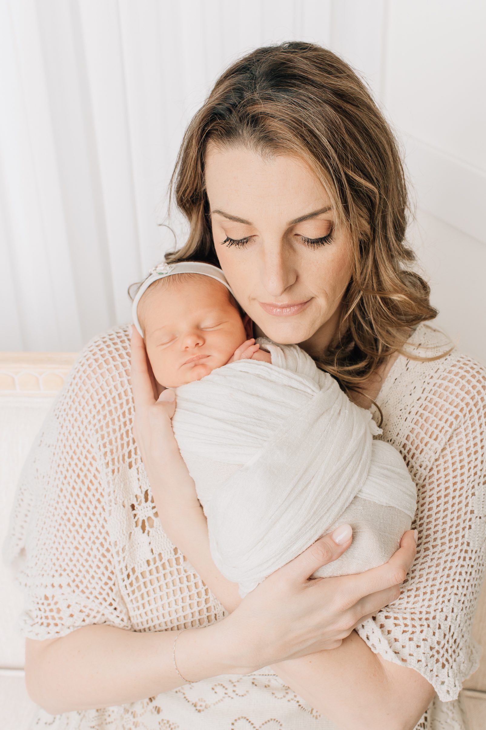 Classic, Timeless Newborn Session | Studio Baby Photo Shoot