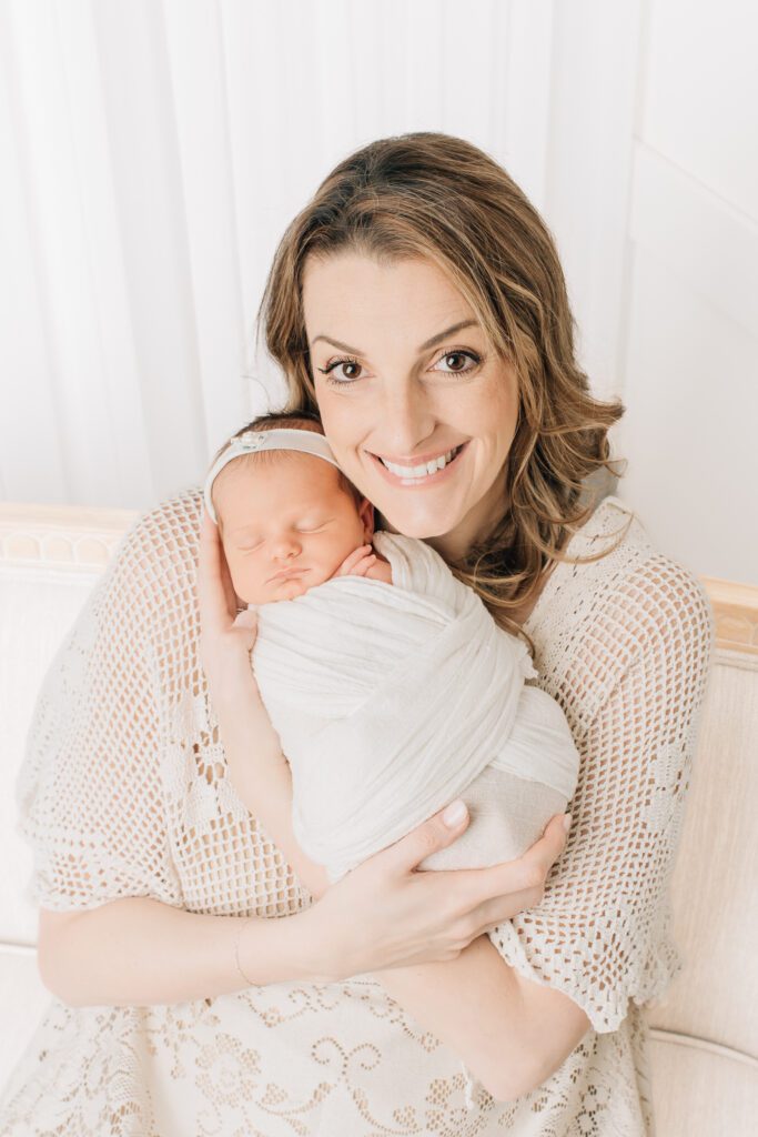 Classic, Timeless Newborn Session | Studio Baby Photo Shoot