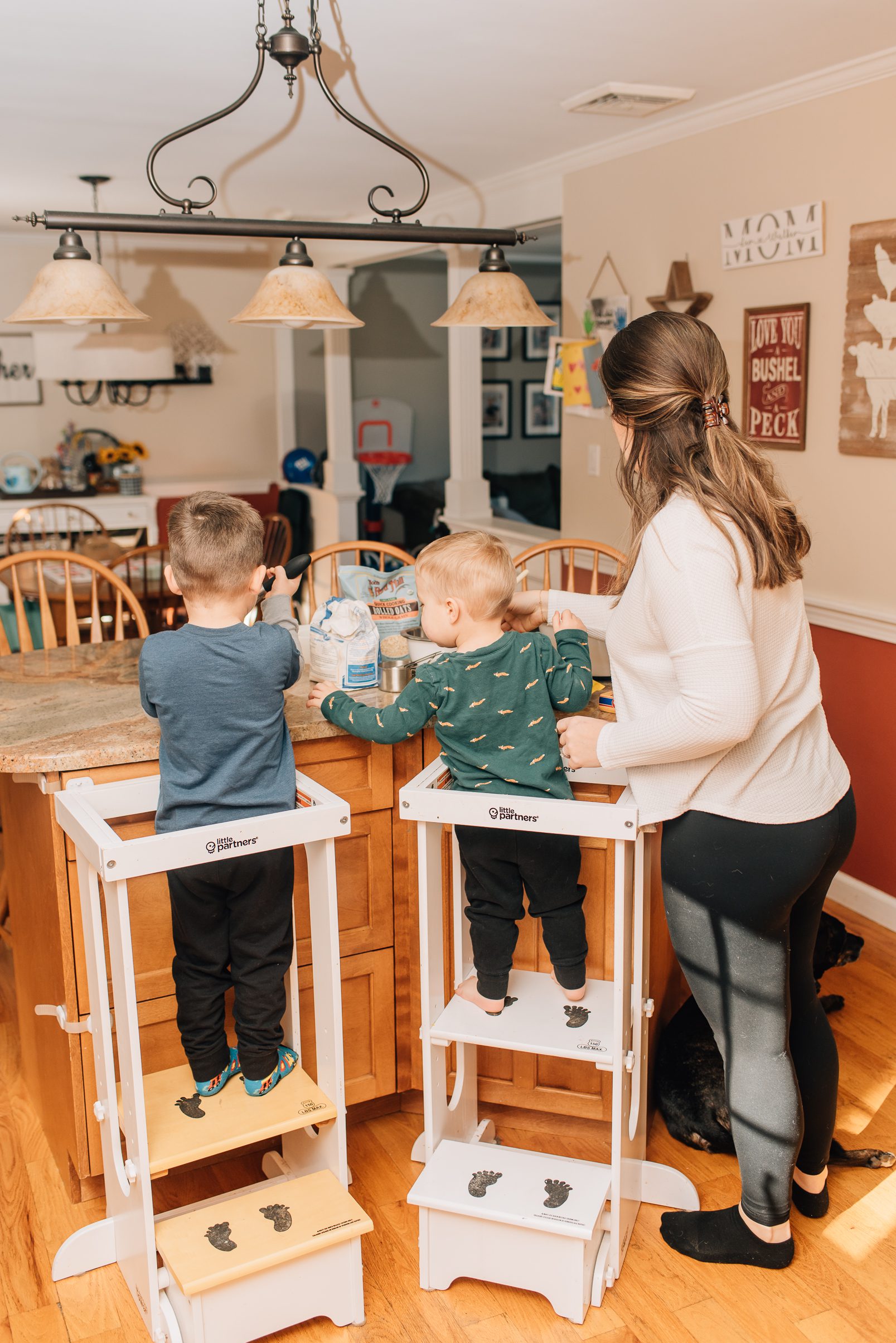 CT In-Home Session | Baking Cookies | Sharon Leger Photography