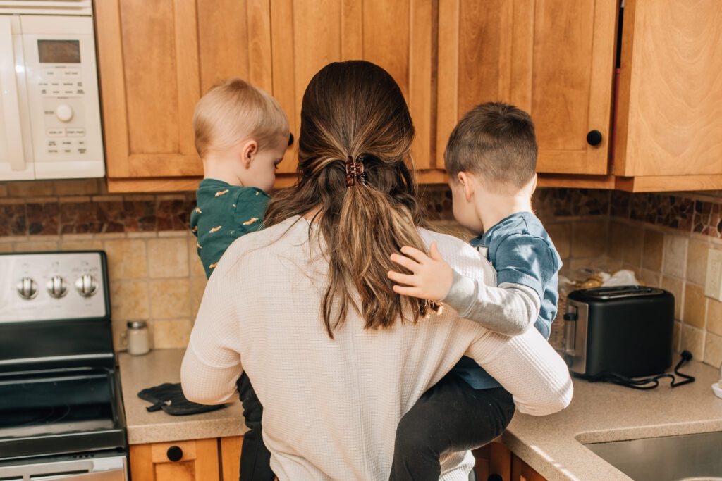 CT In-Home Session | Baking Cookies | Sharon Leger Photography