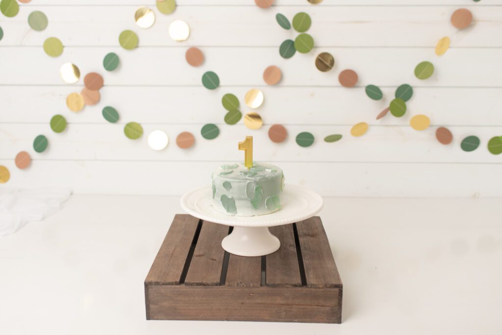 Saint Patrick’s Day Green Cake Smash | Newborn and Family Photographer