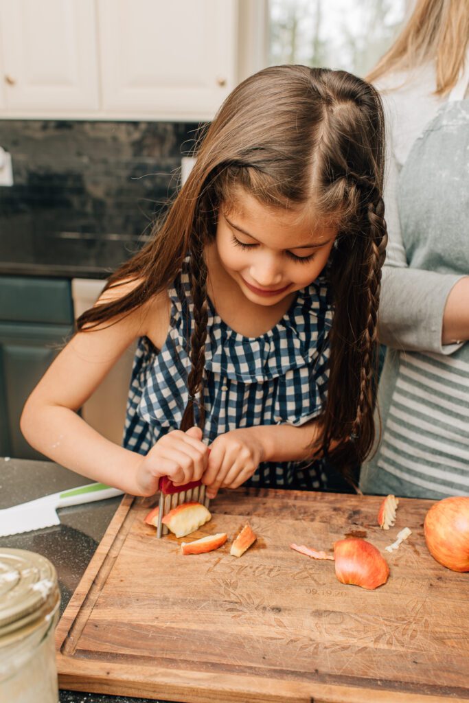 In-Home Family Session | Baking Bread