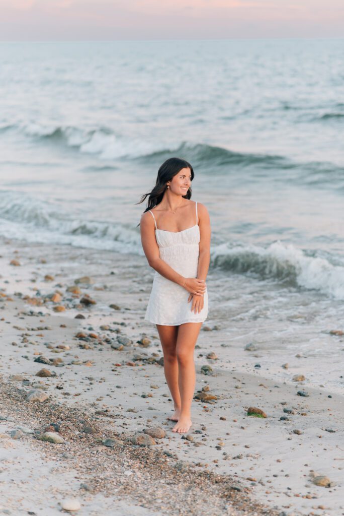 Harkness Park Senior Portraits | CT Beach Senior Session