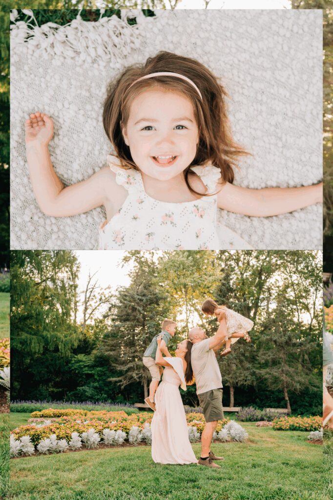 Summer Golden Hour Family Session at Elizabeth Park | West Hartford CT Family Photographer