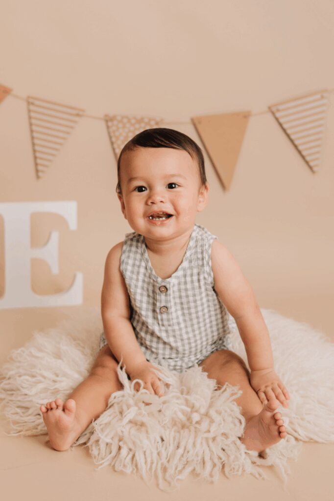 Connecticut Simple Cake Smash Photographer | First Birthday Photographer