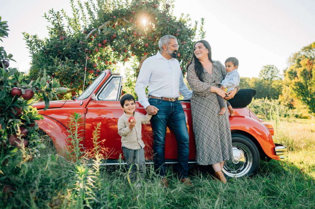 Fall Apple Orchard Mini Session 2026 | Canton CT Family Photographer